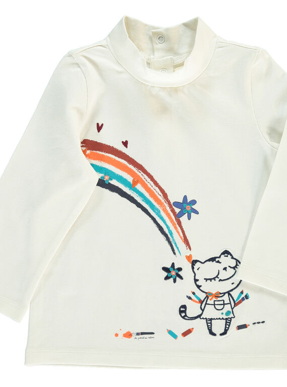 Sous-pull bébé fille DIBLESOUP / 18WG0991SPLA001