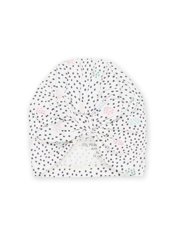 Bonnet à imprimé pois POU1BAN / 22WF4081CHA001