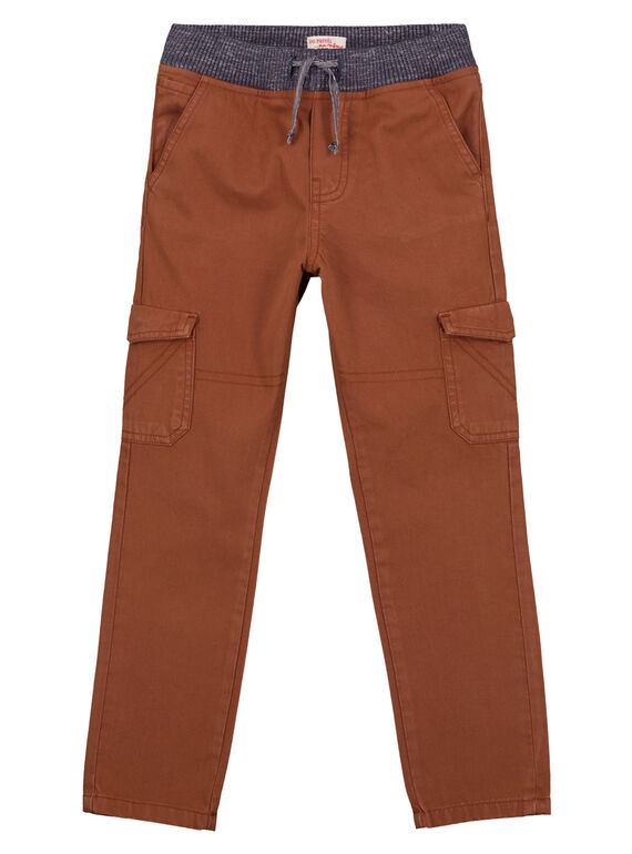 Pantalon Cargo Elastiqué Camel GOJOPAMAT4 / 19W9024AD2B804