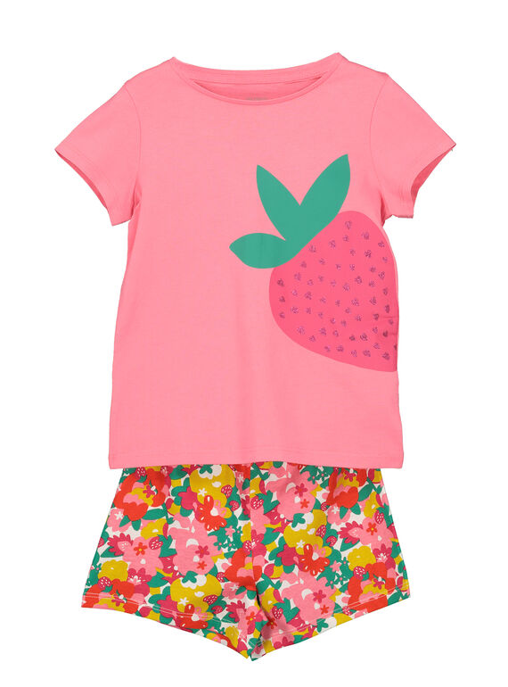 Pyjama short fille FEFAPYJFRA / 19SH11H2PYJ309