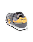 Baskets Reebok grises à détails jaunes enfant garçon MOG58315 / 21XK3643D36940