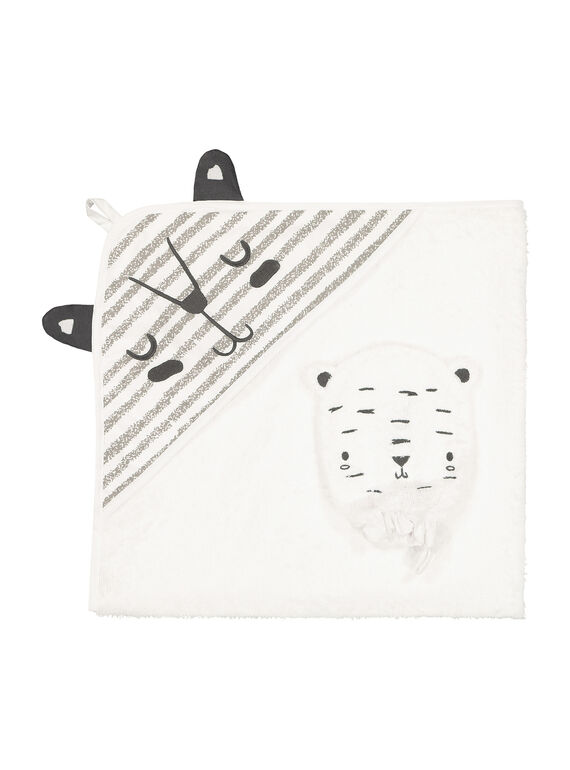 Cape de bain et gant bébé mixte FOU2POIN / 19SF42J1POI000