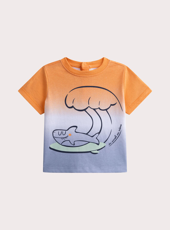 Tee-shirt à imprimé surf pour bébé garçon WUTATI3 / 25SG10U1TMC000