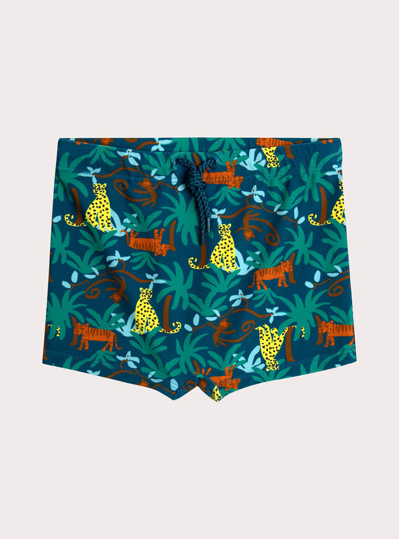 Slip de bain imprimé jungle pour garçon WYOMERSHOJUN / 25SI02N8MAI715