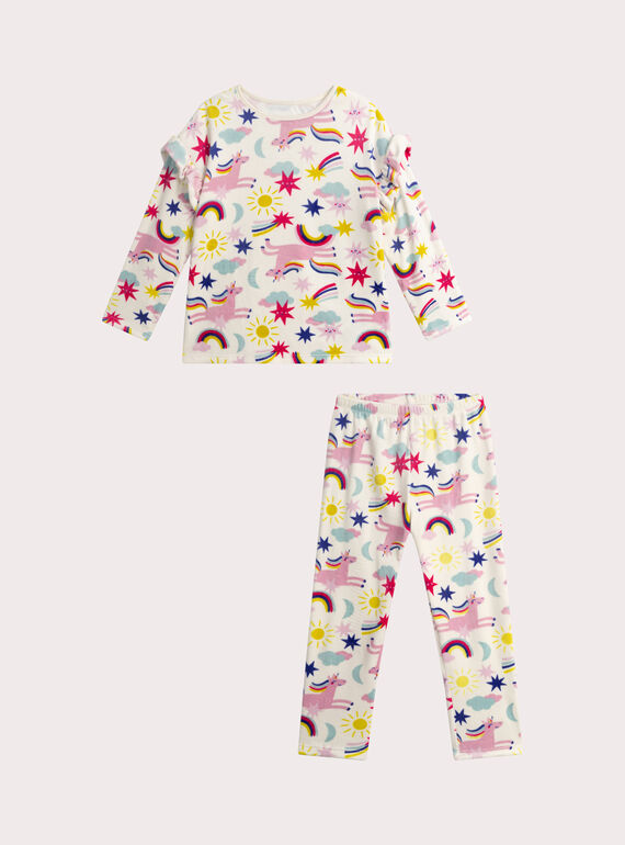 Pyjama Ecru VEFAPYJSKY / 24WH1196PYJ001