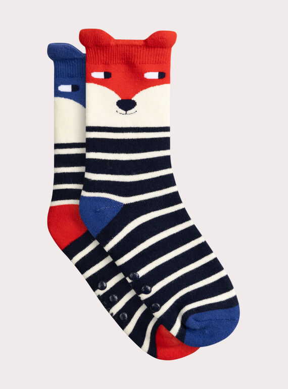 Chaussettes Rouge antidérapantes VYOJOCHO5 / 24WI02K2SOQF503