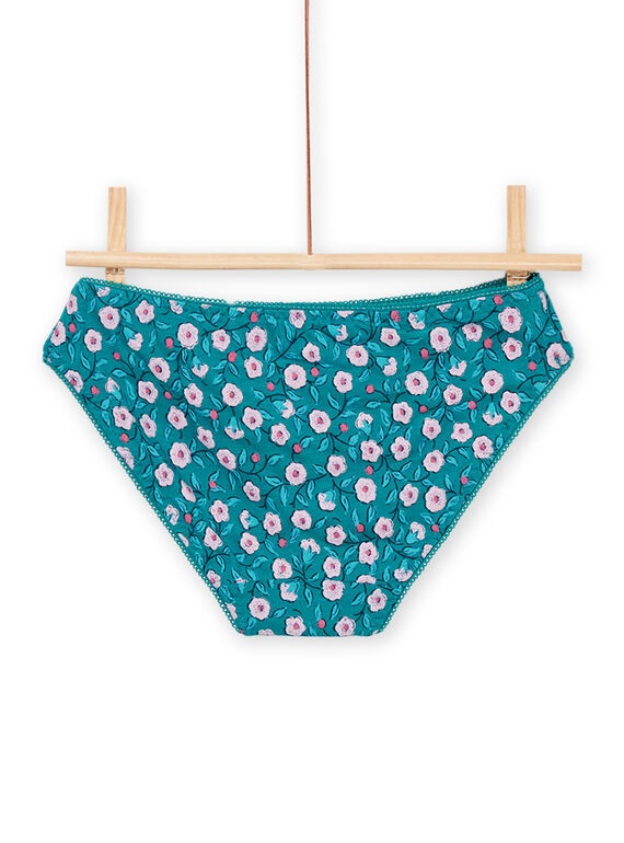 Lot de 5 culottes à imprimé fleuri PEFALOTSEM2 / 22WH1142D5LB107