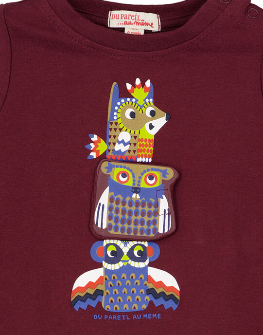 Tee Shirt Manches Longues Raisin Bebe Garcon T Shirt Bebe Dpam