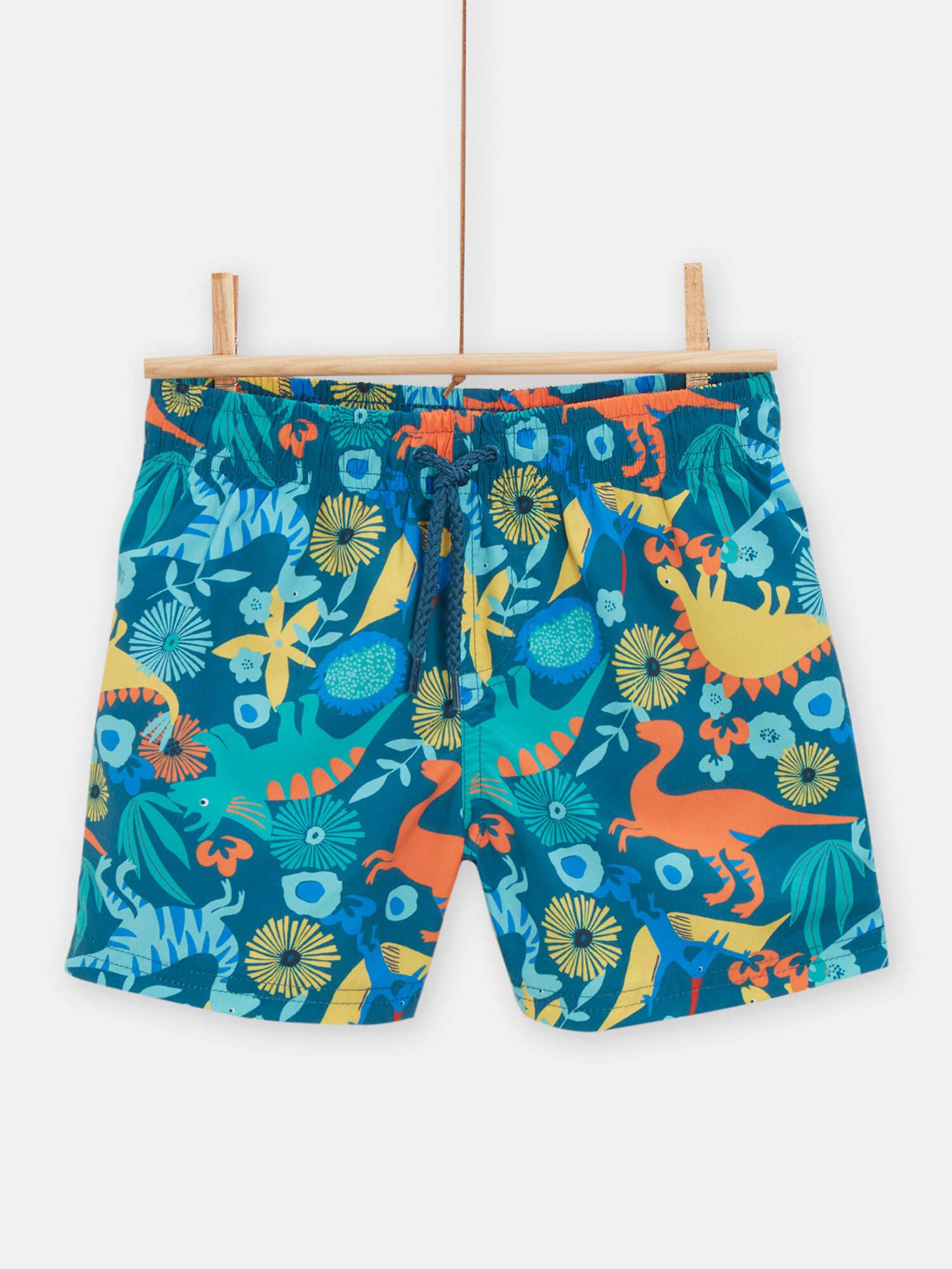 Short de bain imprime dinosaures pour garcon Maillot de bain garcon DPAM