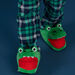 Pantoufles 3D vertes crocodiles enfant garçon
