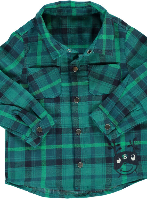 Chemise à carreaux bébé garçon DUVECHEM / 18WG1071CHM099