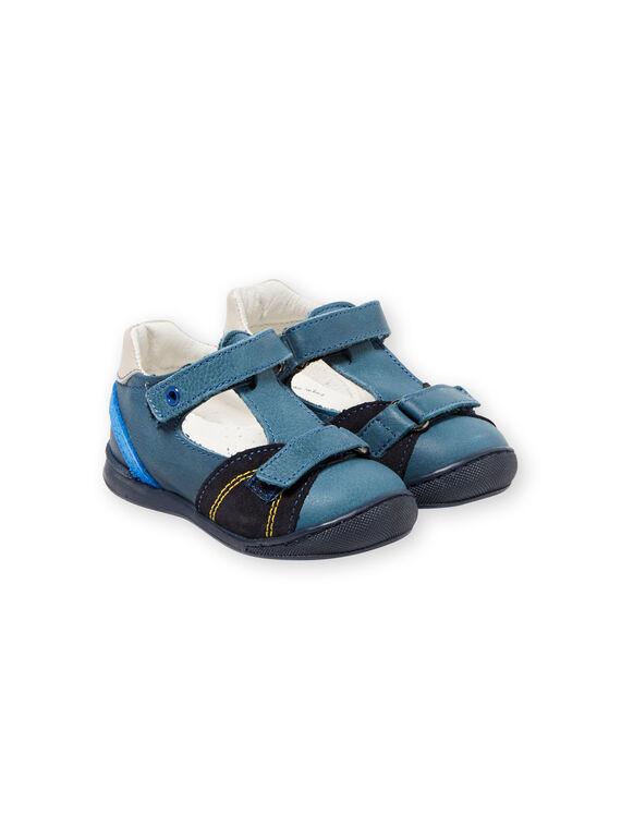 Sandales bleu bébé fille FBGSALNIA1 / 19SK3882D13C218