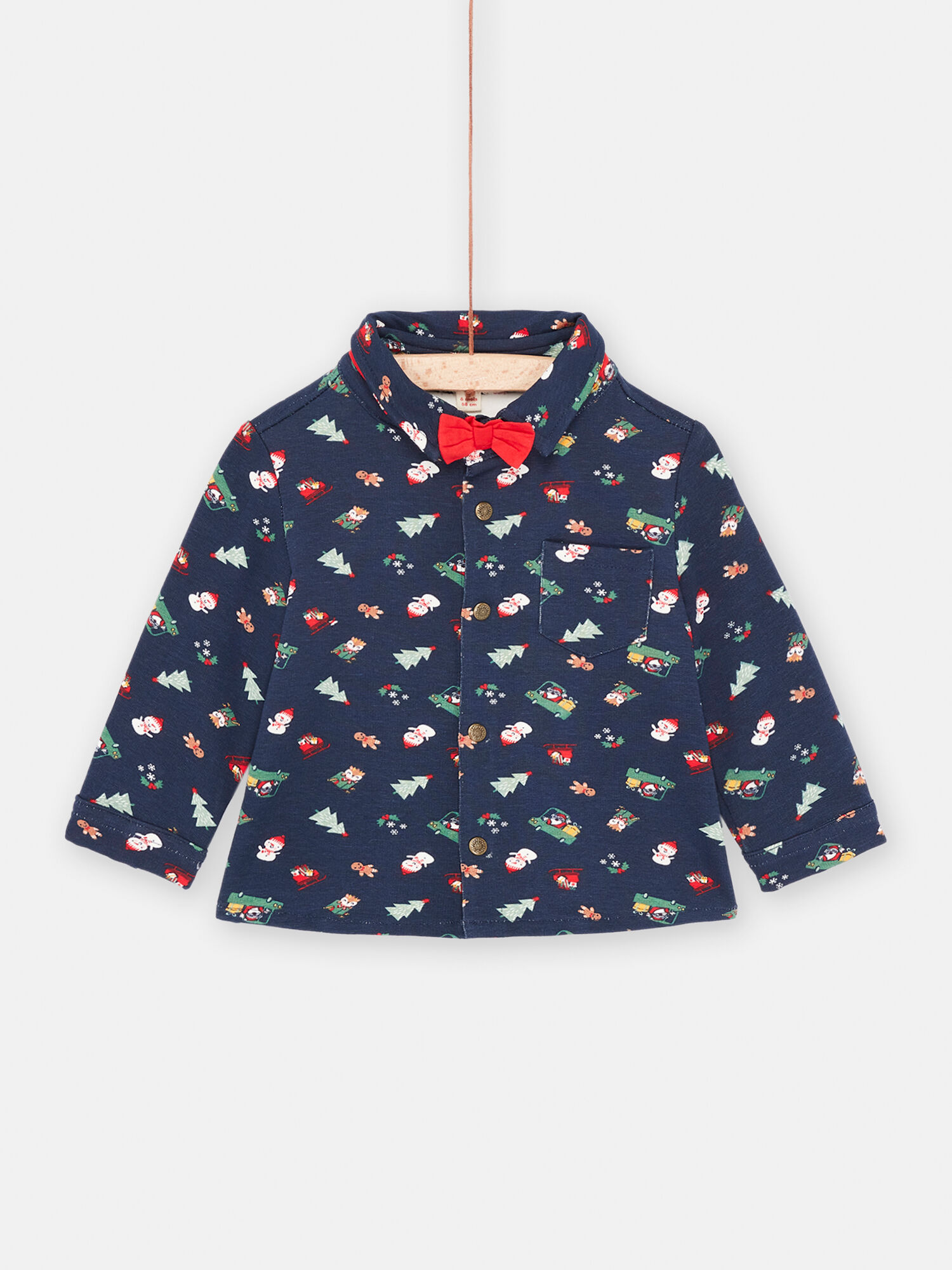 Chemise habillee pour les fetes pour bebe garcon Chemise Polo DPAM