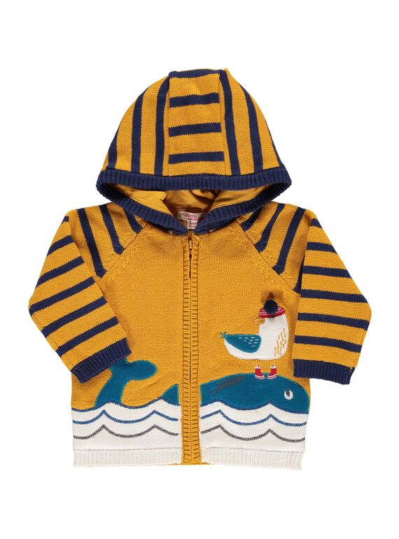 Gilet zippé à capuche bébé garçon DUNAUGIL / 18WG10G1GIL104