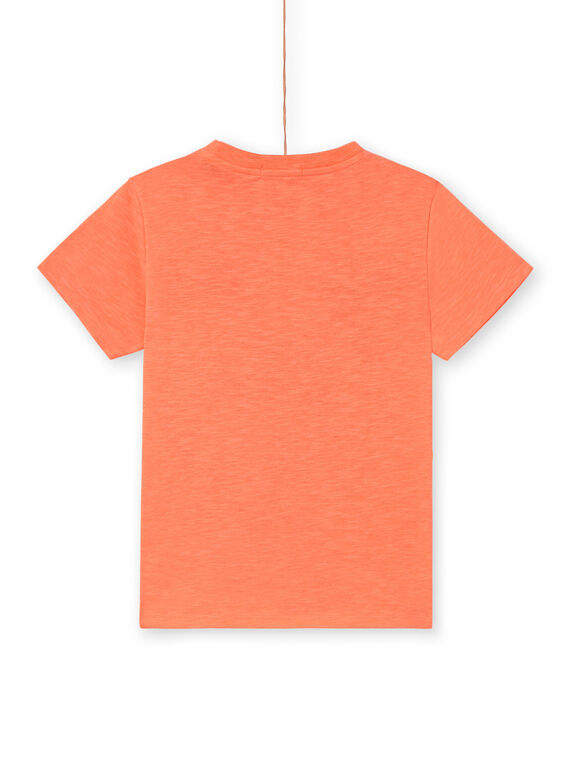 Tee Shirt Manches Courtes Orange LOBONTI2 / 21S902W5TMCE411