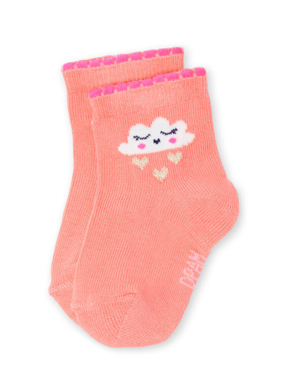 chaussettes layette fille  LYIJOSOQ4 / 21SI0931SOQ318