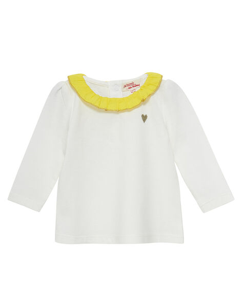 Brassiere Manches Longues Ecru Layette Fille Duo T Shirt Bebe Dpam Brassiere Manches Longues Ecru Layette Fille Duo T Shirt Bebe Dpam