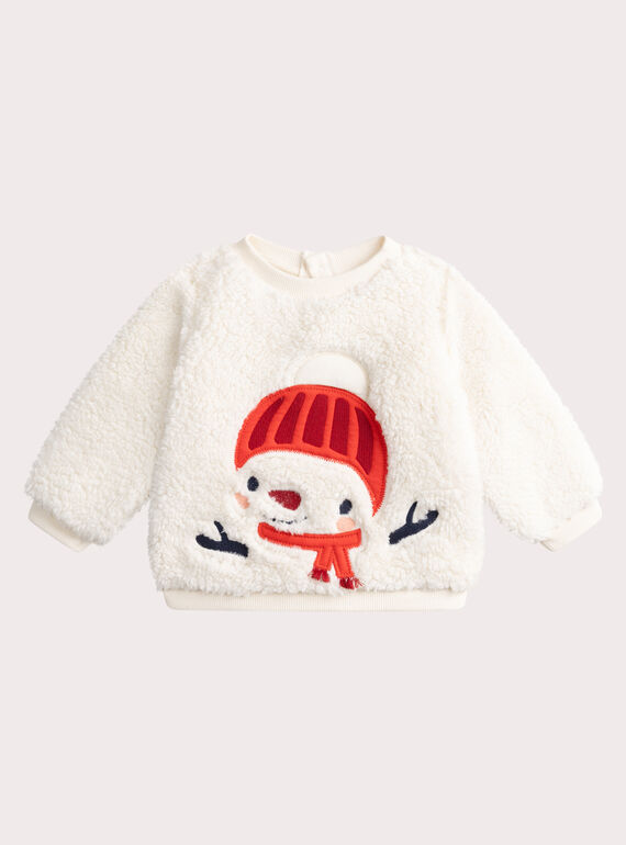 Sweat à animation hivernale pour bébé garçon VUWASWE / 24WG10T1SWE001