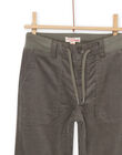 Pantalon en velours POPRAPAN / 22W902S1PANJ913