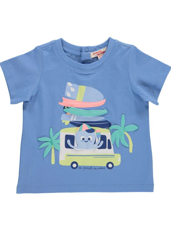 Tee-shirt manches courtes bébé garçon CUBUTI3 / 18SG10K3TMC213