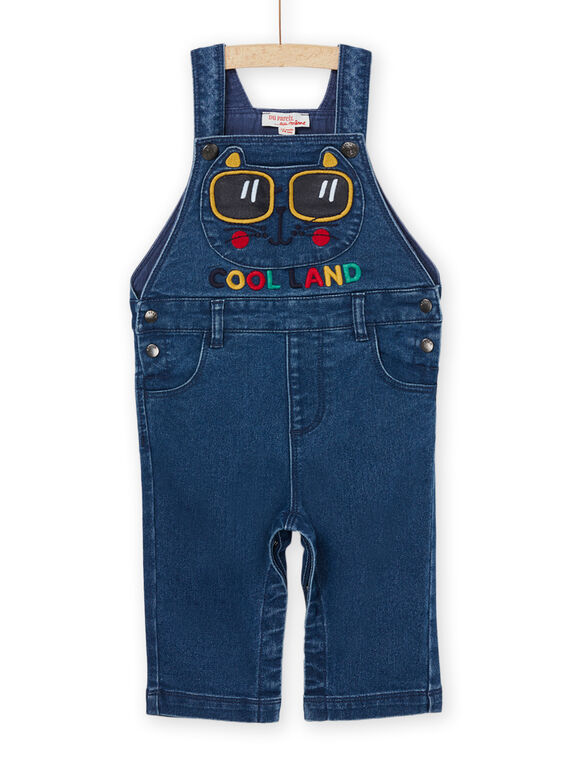 Salopette en denim bleue PUMUSAL / 22WG10R1SALP274
