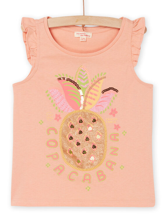Débardeur pêche à animation ananas RASUMDEB / 23S901Y1DEB413