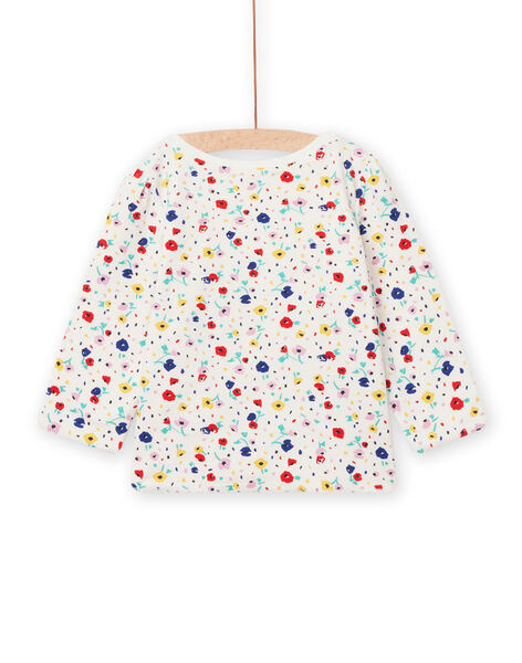 T-shirt réversible motif lapin fantaisie bébé fille NILUTEE / 22SG09P1TML001