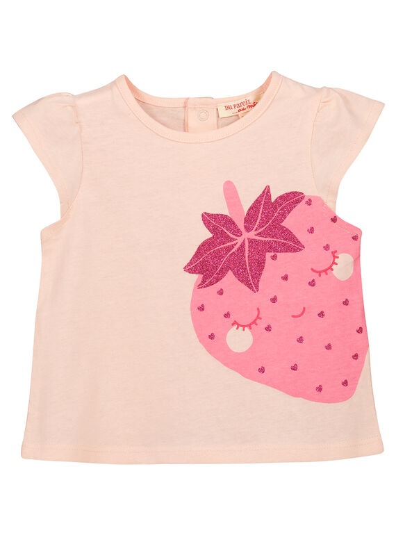 Tee-shirt fantaisie bébé fille FIJOTI9 / 19SG09G4TMC301