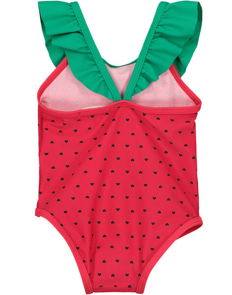 Maillot De Bain Fraise Bebe Fille Spring Days Dpam