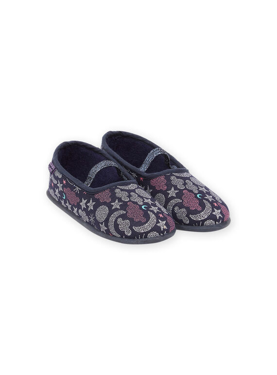 Chaussons ballerines avec détails phosphorescents PAPANTMOON / 22XK3541D07070