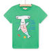 T-shirt vert à motif requin marteau enfant garçon