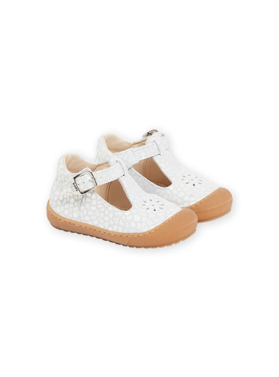 Babies blanches en cuir RISALJAPANI / 23KK3751D13000