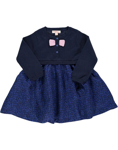 Robe Effet 2 En 1 Bebe Fille Bebe Fille Bebe Dpam