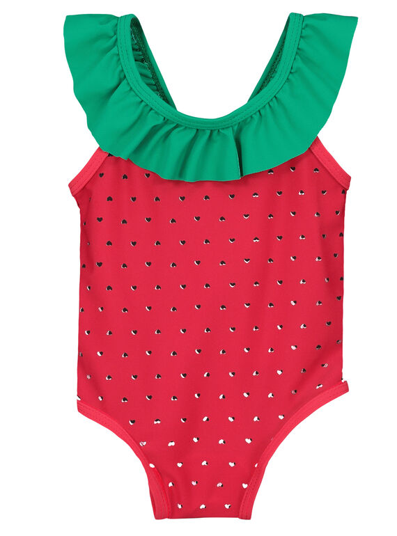 Maillot de bain fraise bébé fille FYIMER2 / 19SI09E2MAI099