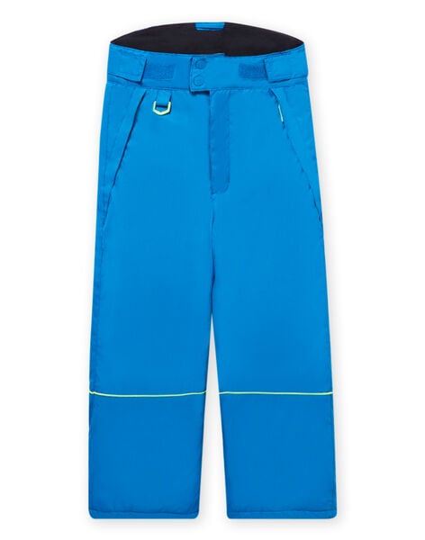 Pantalon de ski bleu à bretelles enfant garçon MOSKIPAN / 21W902R1PTSC221