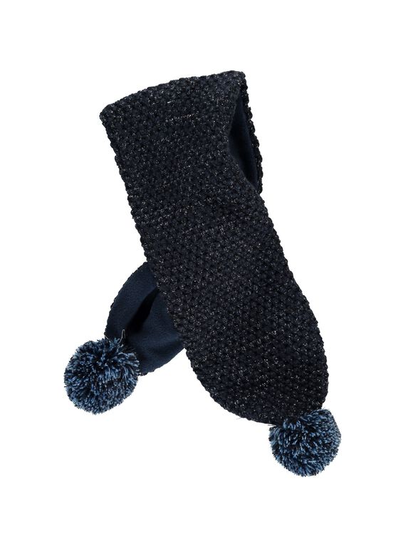 Echarpe à pompons bébé fille DYIBLECHA / 18WI0991ECH099