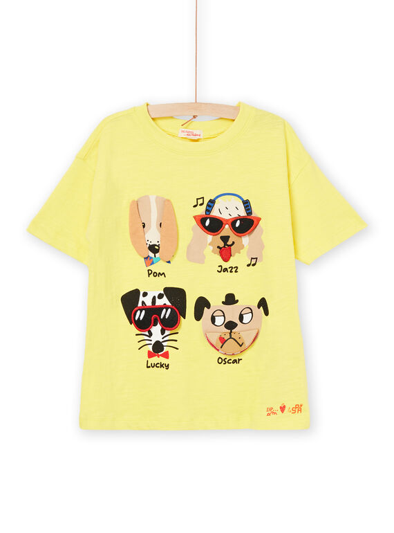 T-shirt à manches courtes à motif chiens - Mixte ROSPATI2 / 23S902P6TMC116
