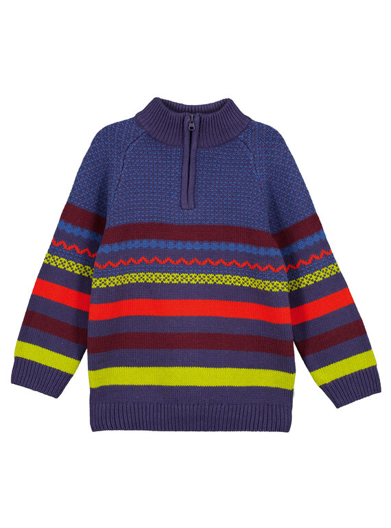 Pull Jacquard Col camionneur GOVIOPUL / 19W902R1PULC204
