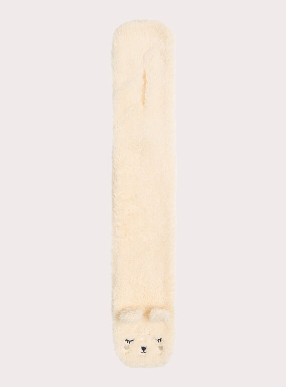 Echarpe beige pour bébé fille VYIJACHA / 24WI09N1ECH808