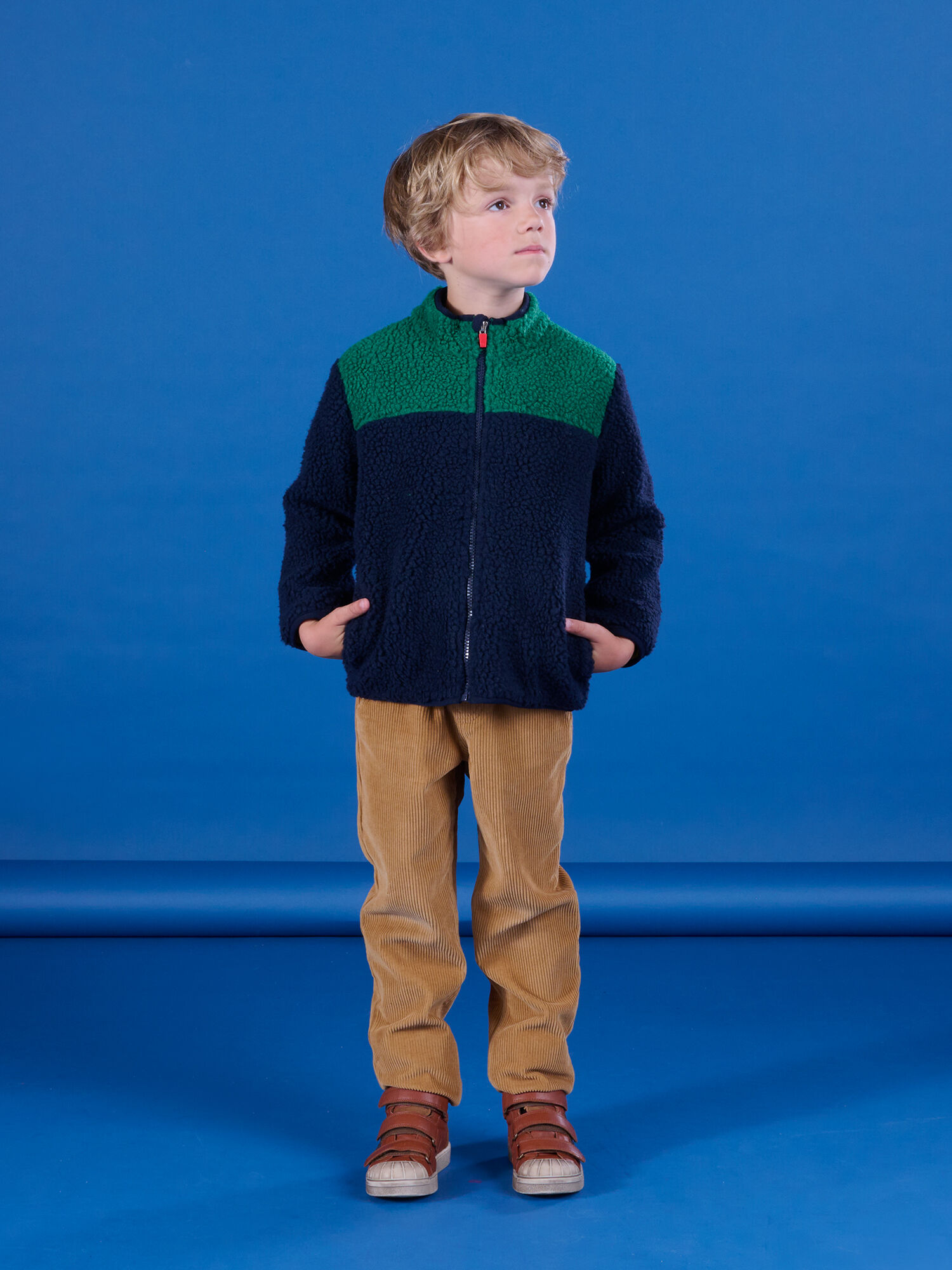 Gilet sherpa 2025 garçon