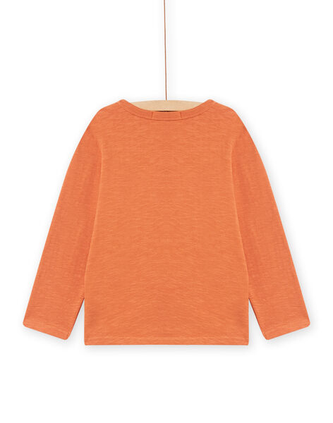 Tee Shirt Manches Longues Orange NOVITEE2 / 22S902M1TML408
