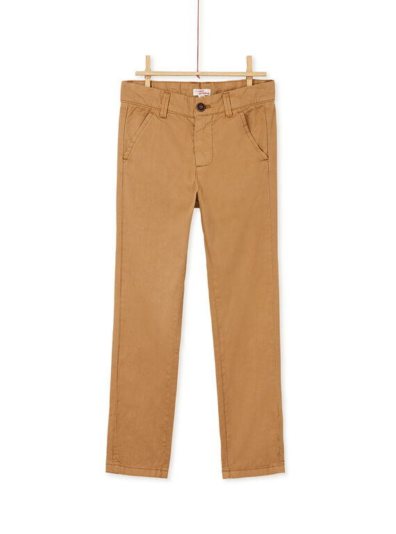Chino camel enfant garçon KOJOPACHI2 / 20W90235D2BI810