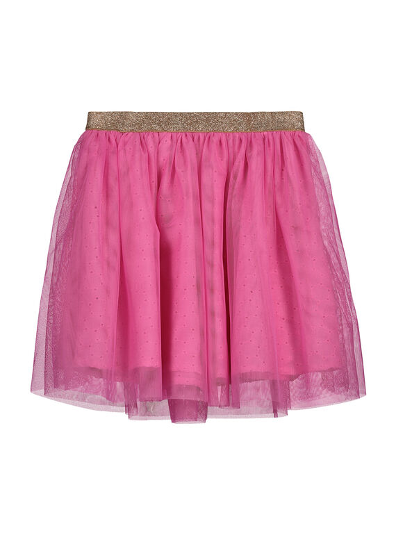Jupe en tulle fille FAROJUP2 / 19S901S2JUP322