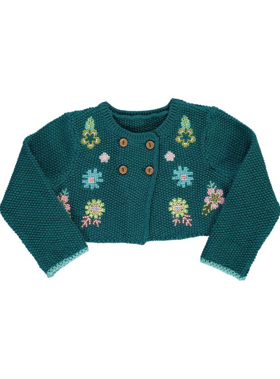 Gilet boléro bébé fille DIVECAR / 18WG0971CAR714