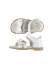 Sandale ville cuir bébé fille FBFSANDVEL / 19SK37C3D0E000