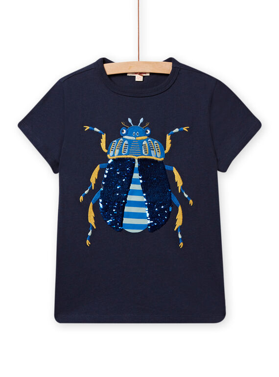 Tee Shirt Manches Courtes Bleu marine NOSANTI5 / 22S902S3TMC705