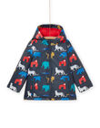 Imperméable à imprimé animaux sauvages ROGROIMP2 / 23S902J2IMP705