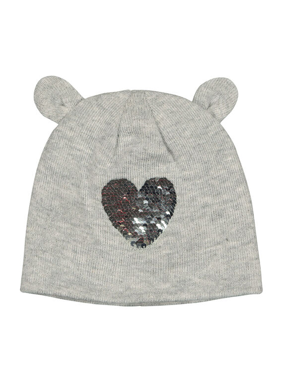 Bonnet à sequins fille FYALIBON / 19SI0122BON943