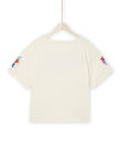 T-shirt écru foncé à motifs fleuris Femme Adulte RAMUMTI1 / 23S993G1TMC003