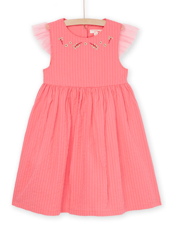 Robe bégonia à manches volantées RABLEROB3 / 23S90131ROB302